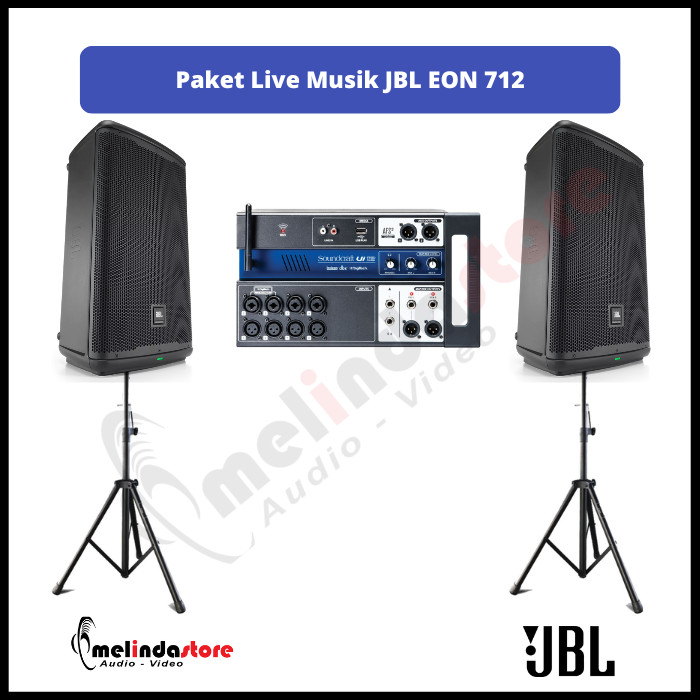 Paket live musik | auditorium | PA System | lapangan | speaker JBL EON Series - EON 712A